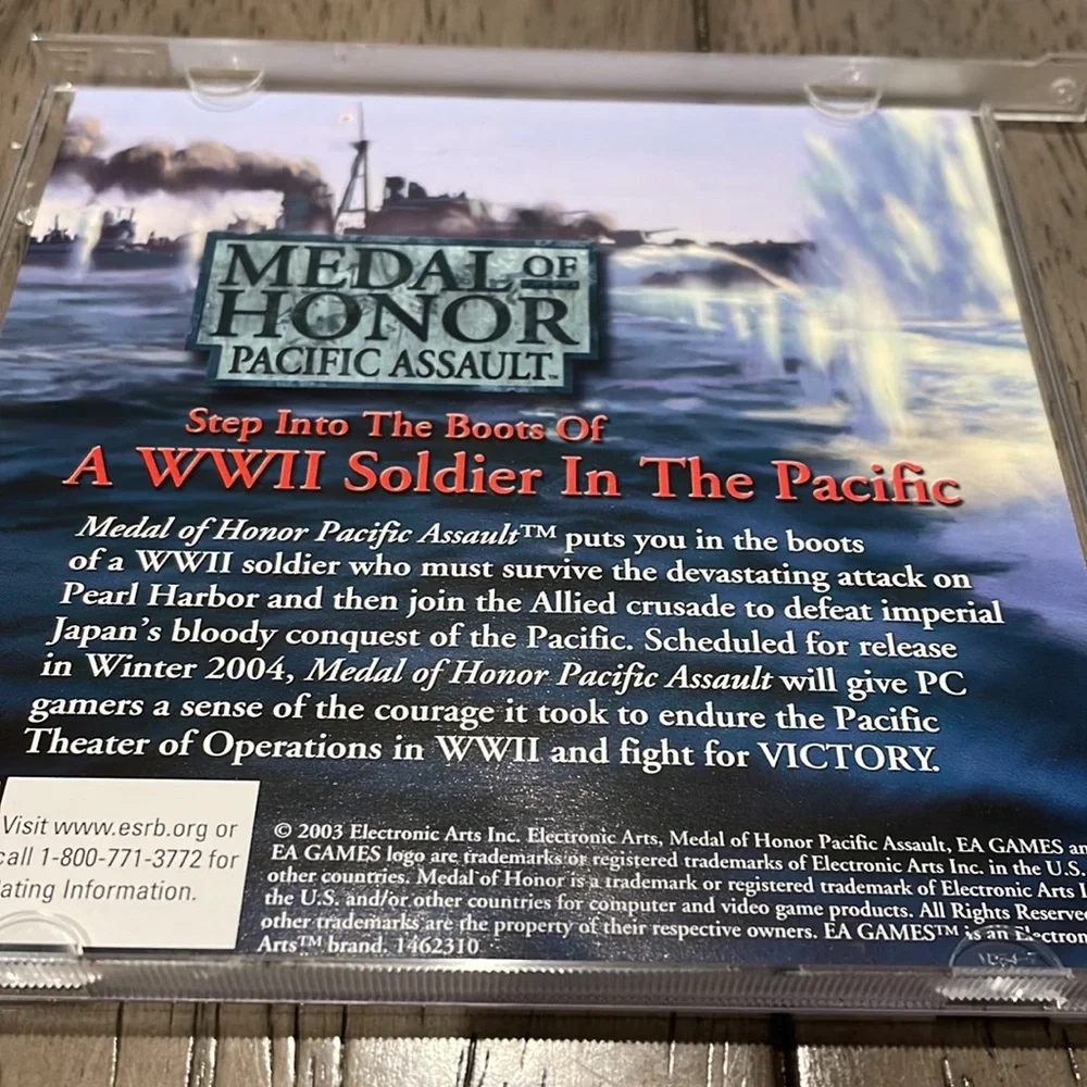 Medal of Honor Allied Assault PC Game with Spearhead Expansion Pack